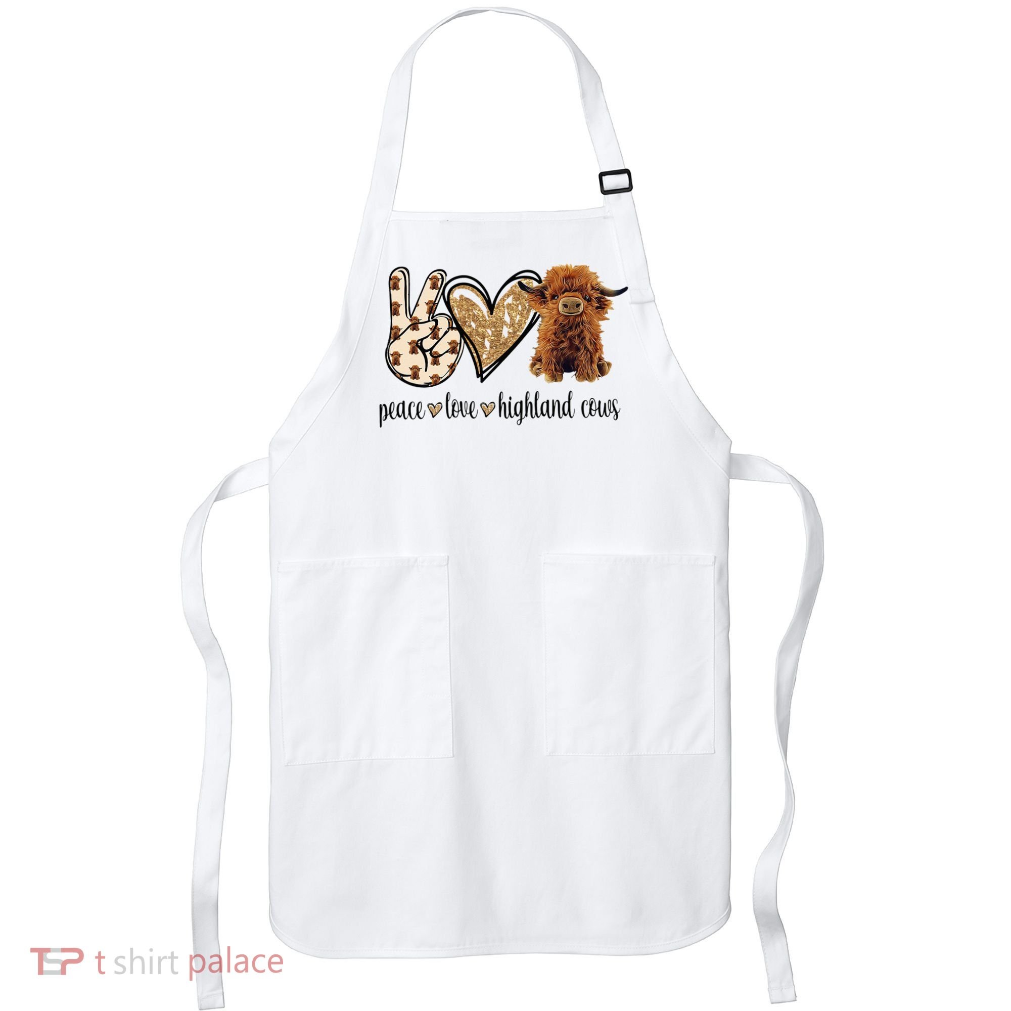 Highland Cow Apron