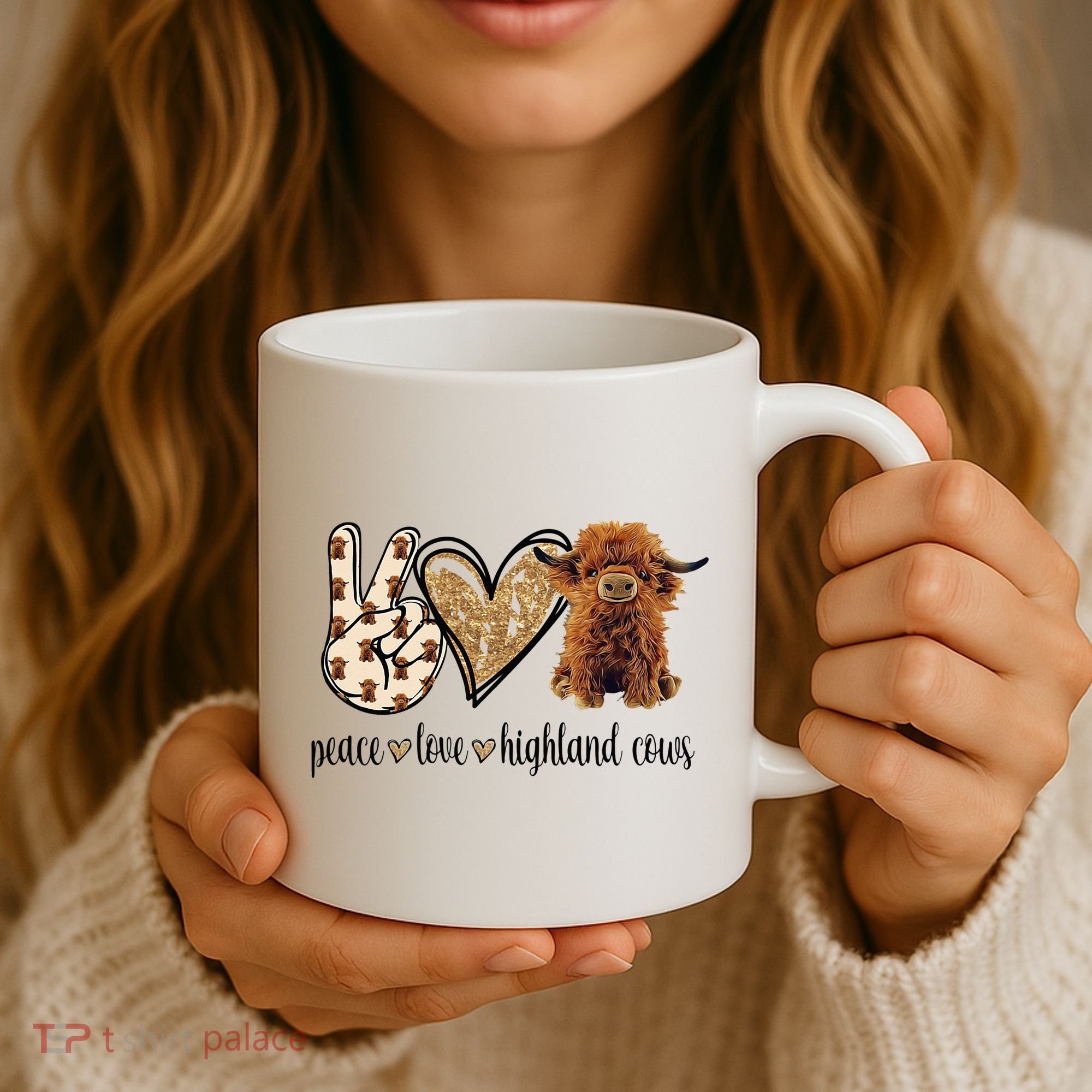 Highland Cow Coffee Mug