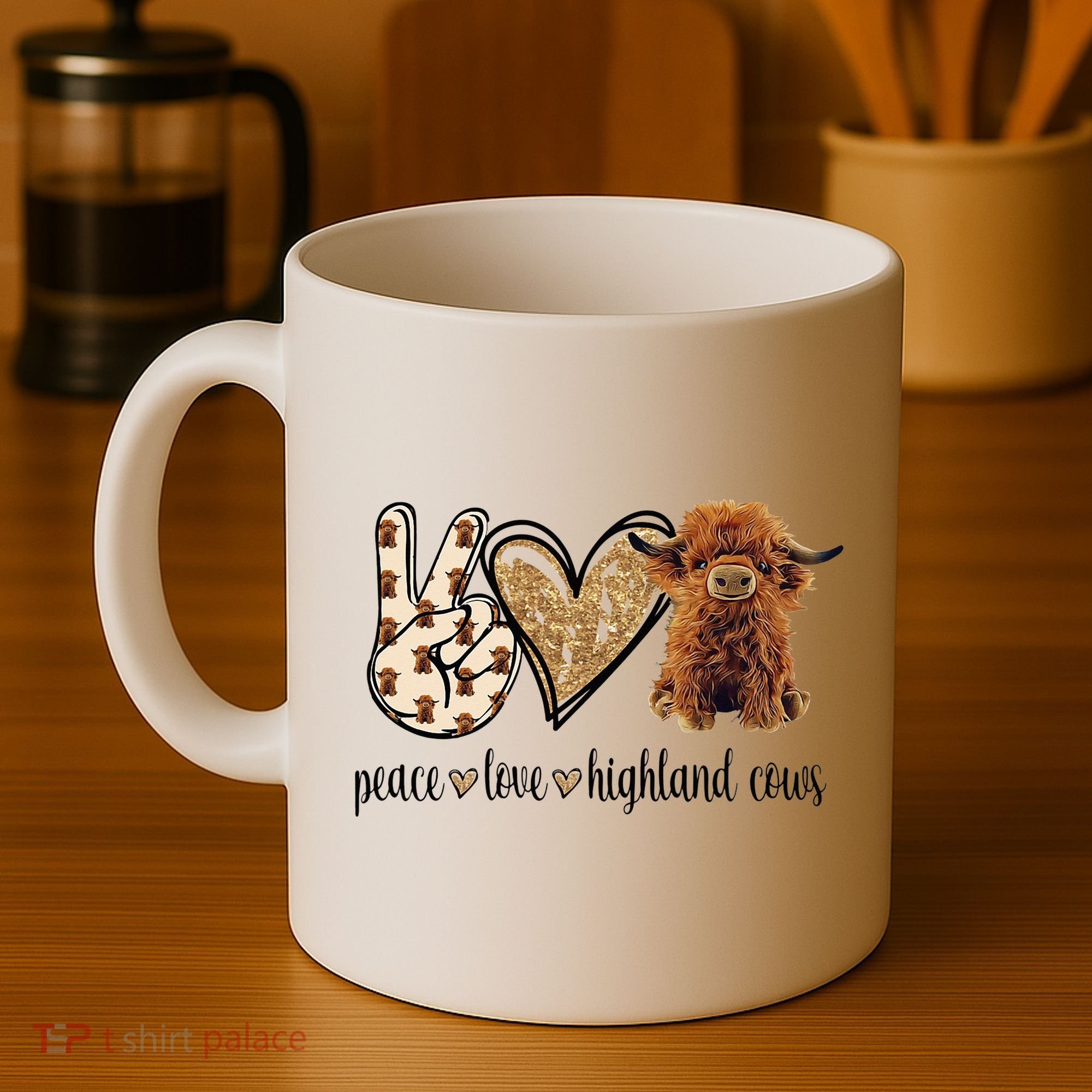 Highland Cow Coffee Mug