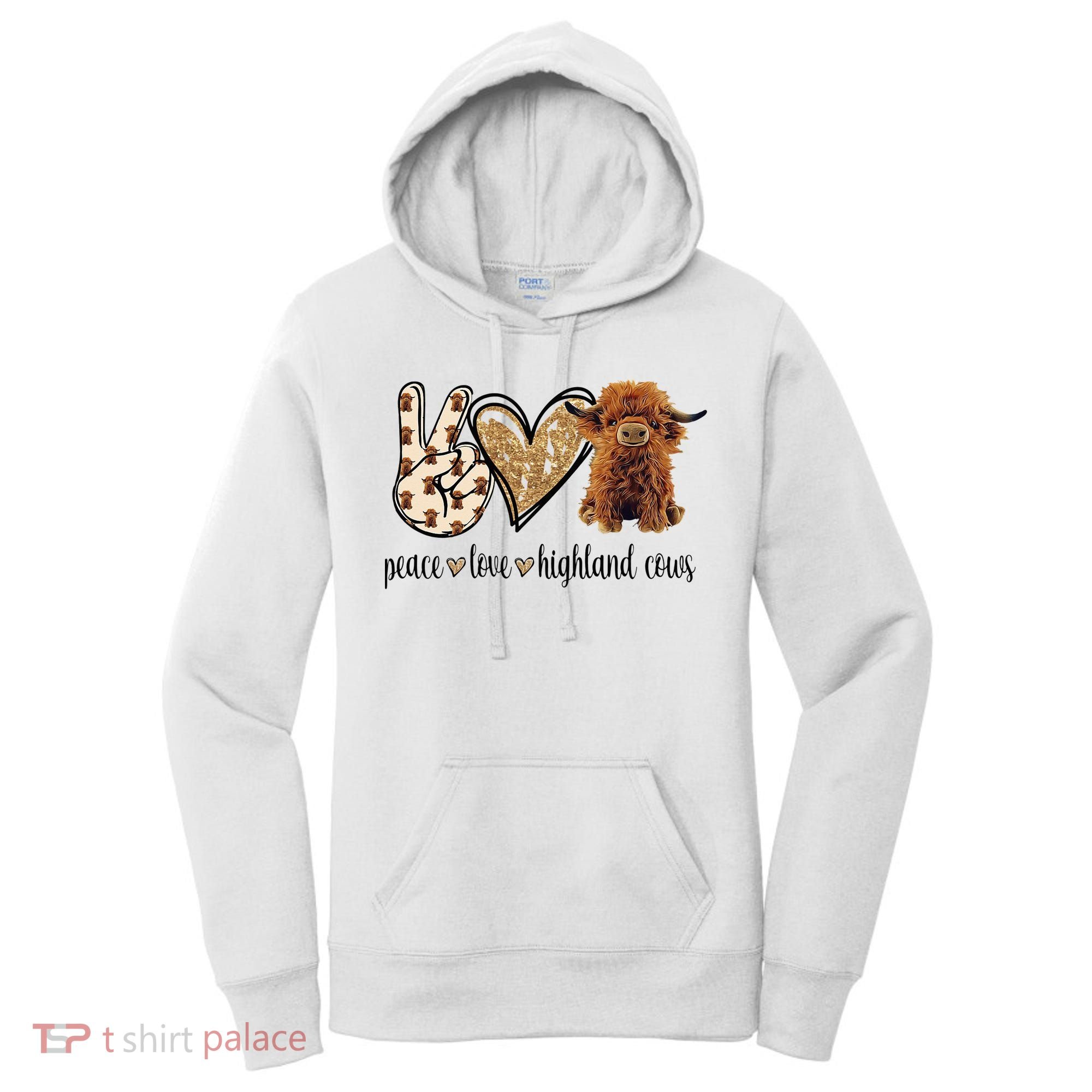 Highland Cow Women's Hoodie