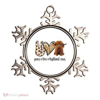 Highland Cow Ornament