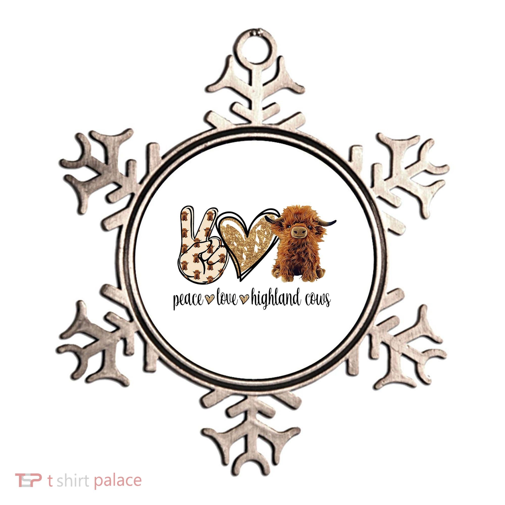 Highland Cow Ornament