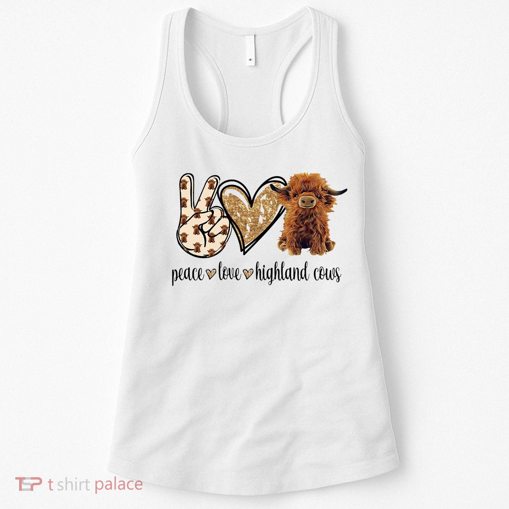 Highland Cow Women's Tank Top