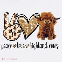 Highland Cow Baby Bodysuit thumb 2