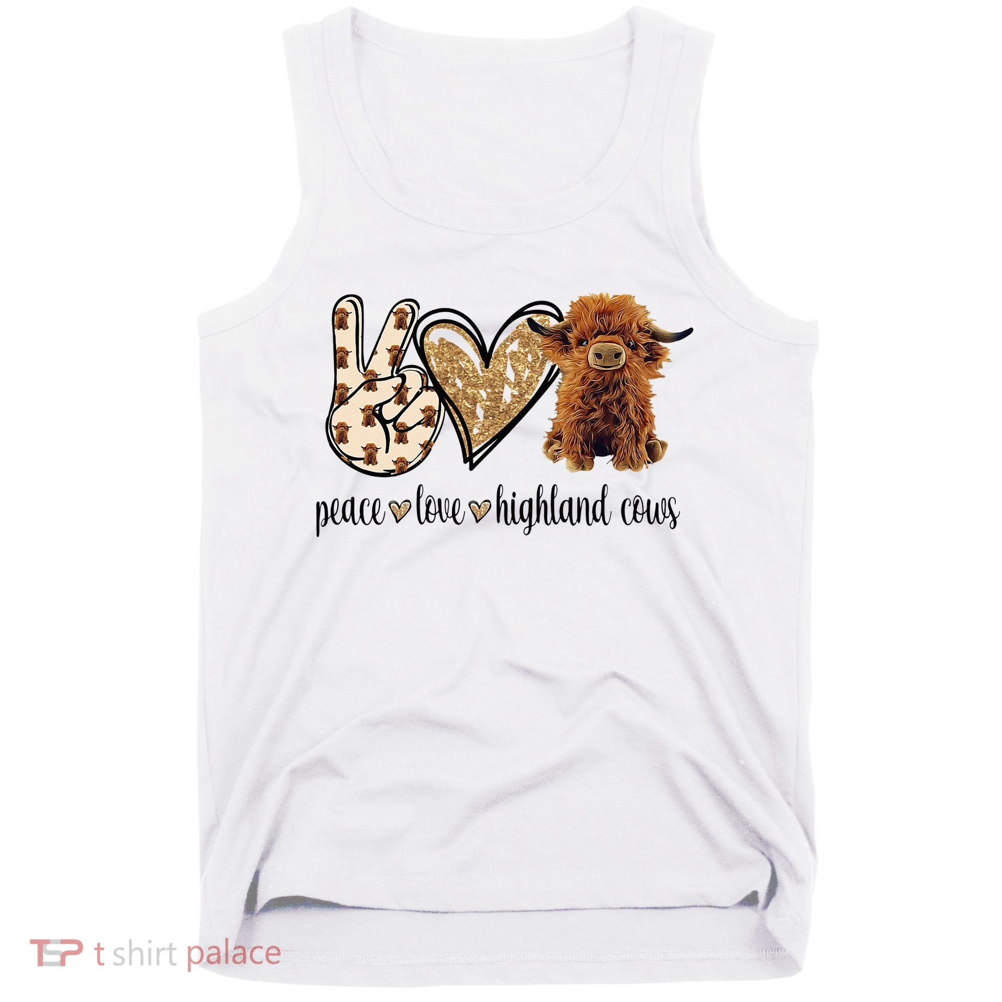 Highland Cow Tank Top