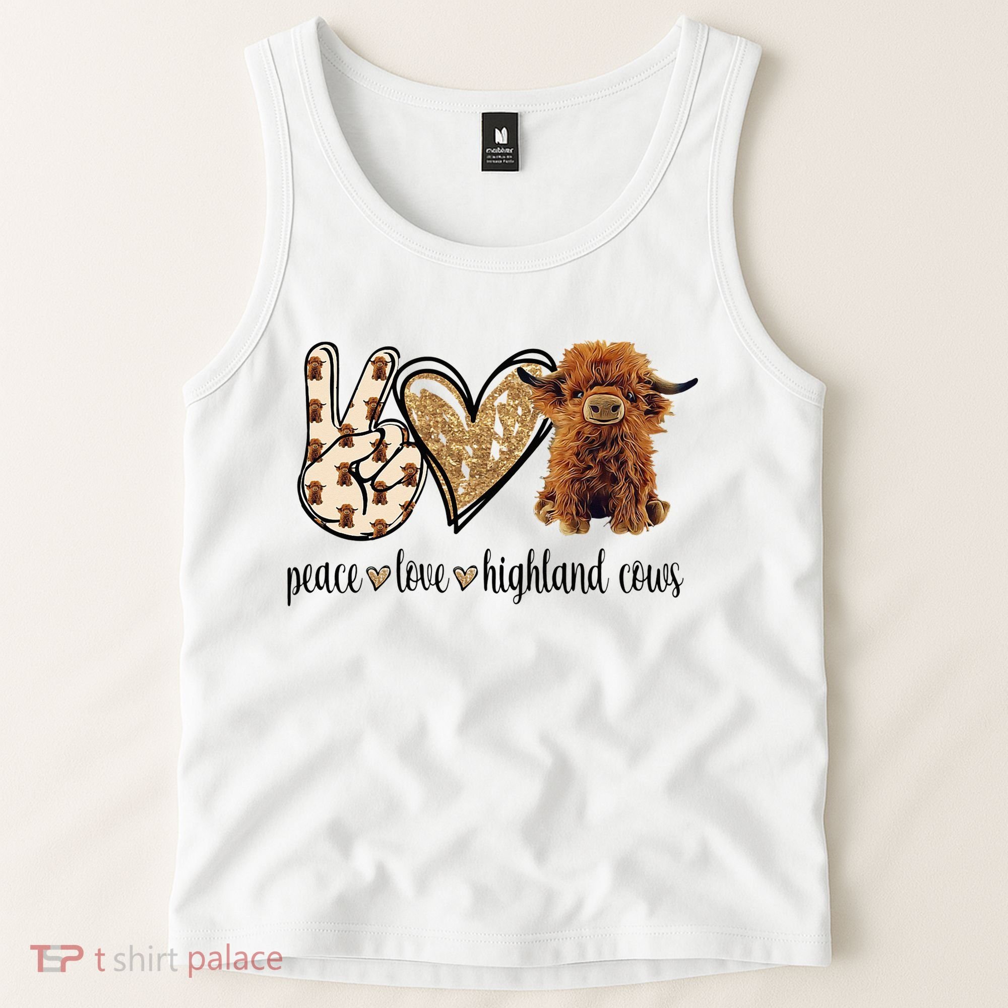 Highland Cow Tank Top