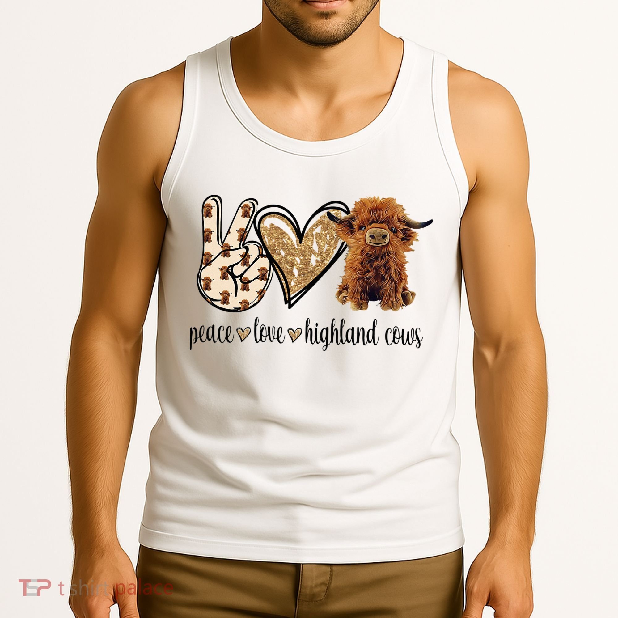 Highland Cow Tank Top