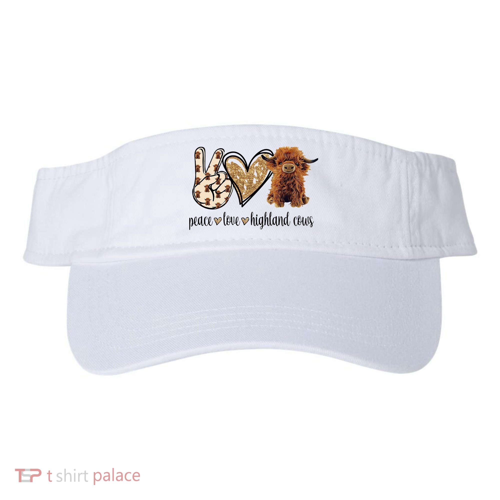 Highland Cow Visor