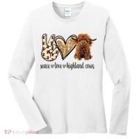 Highland Cow Women's Long Sleeve Shirt thumb 0