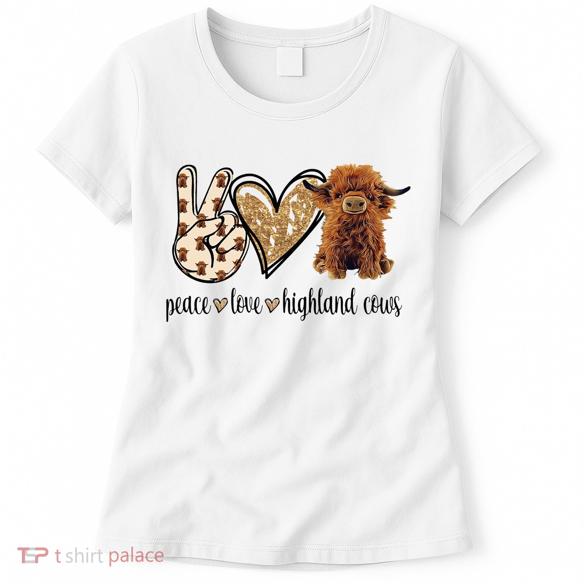 Highland Cow Women's T-Shirt