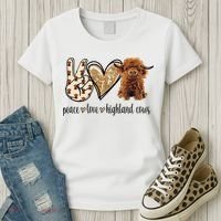 Highland Cow Women's T-Shirt thumb 3