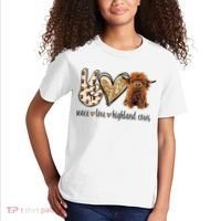 Highland Cow Kids T-Shirt thumb 2