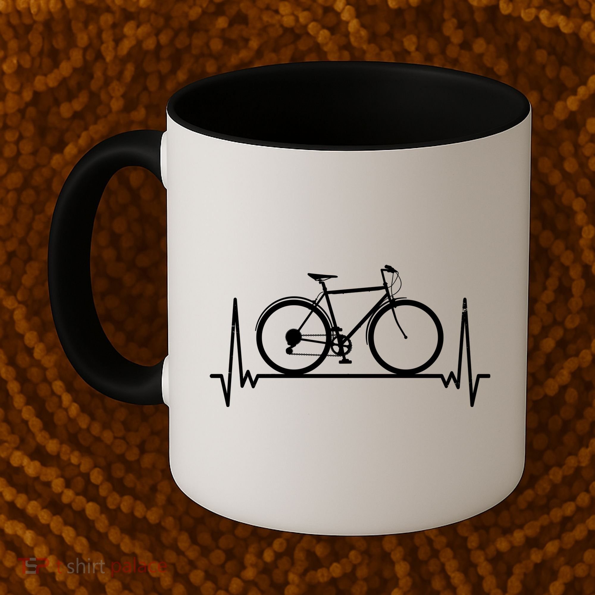 Heartbeat Cycling Coffee Mug