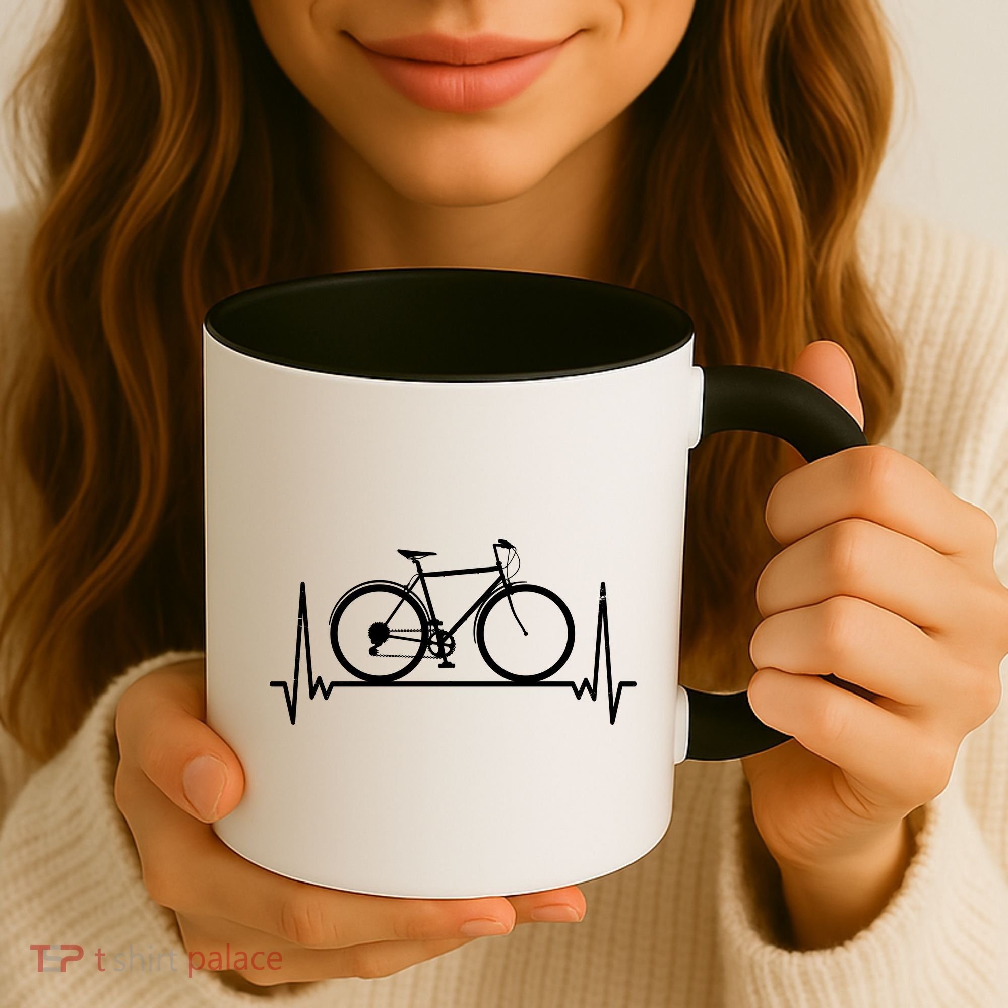 Heartbeat Cycling Coffee Mug