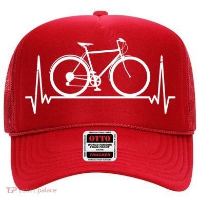 Heartbeat Cycling Hat