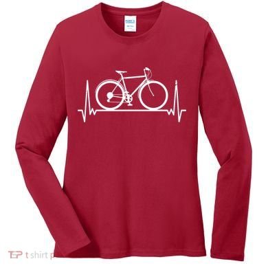 Heartbeat Cycling Women's Long Sleeve Shirt