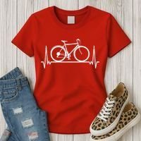 Heartbeat Cycling Women's T-Shirt thumb 3