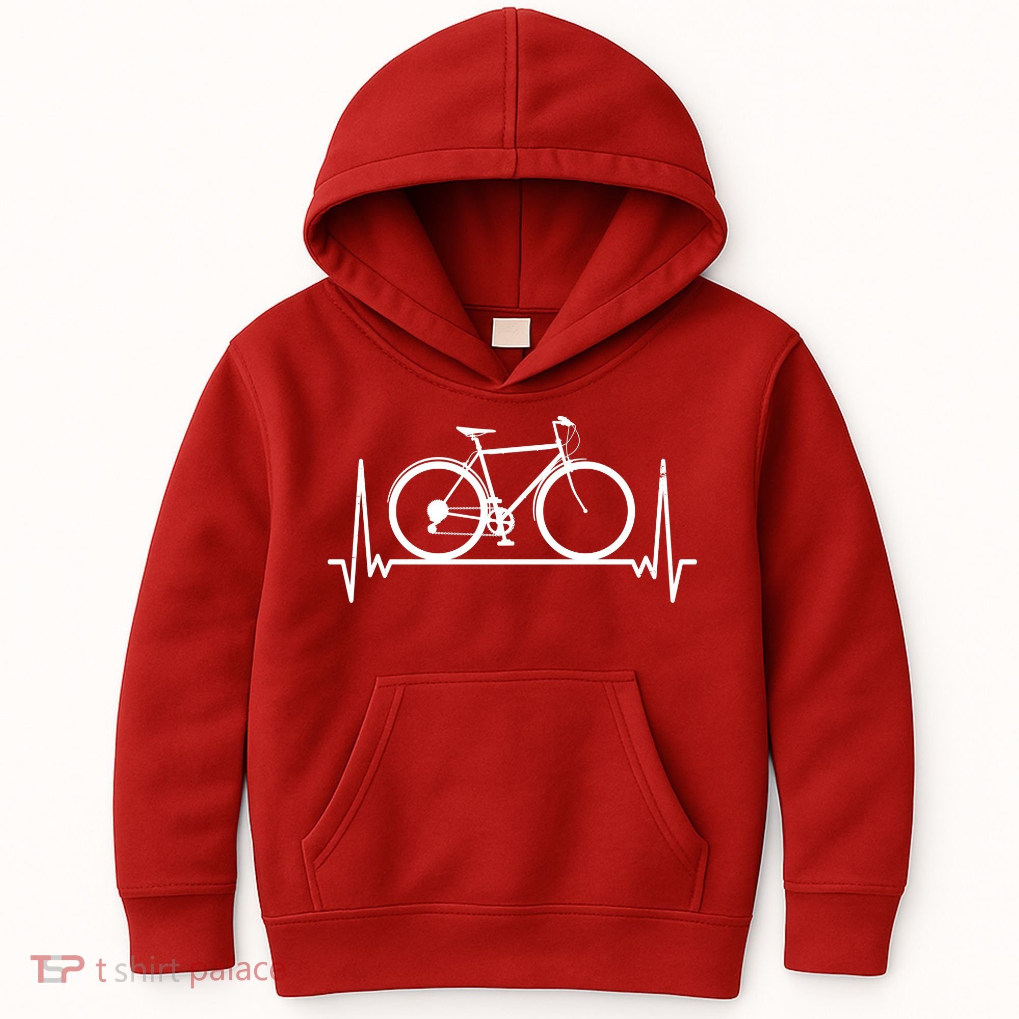Heartbeat Cycling Kids Hoodie