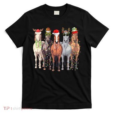 Horses Christmas T-Shirt