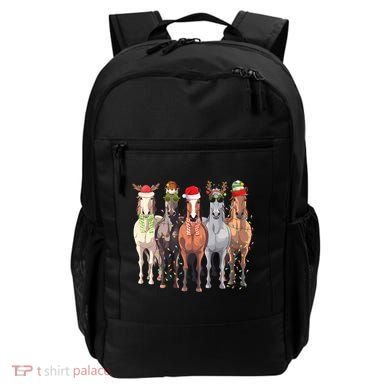 Horses Christmas Backpack