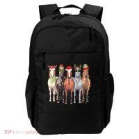 Horses Christmas Backpack thumb 0