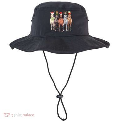 Horses Christmas Bucket Hat