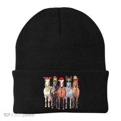 Horses Christmas Beanie