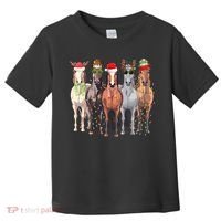 Horses Christmas Toddler T-Shirt thumb 0