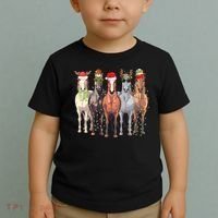 Horses Christmas Toddler T-Shirt thumb 2