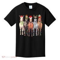 Horses Christmas Kids T-Shirt thumb 0