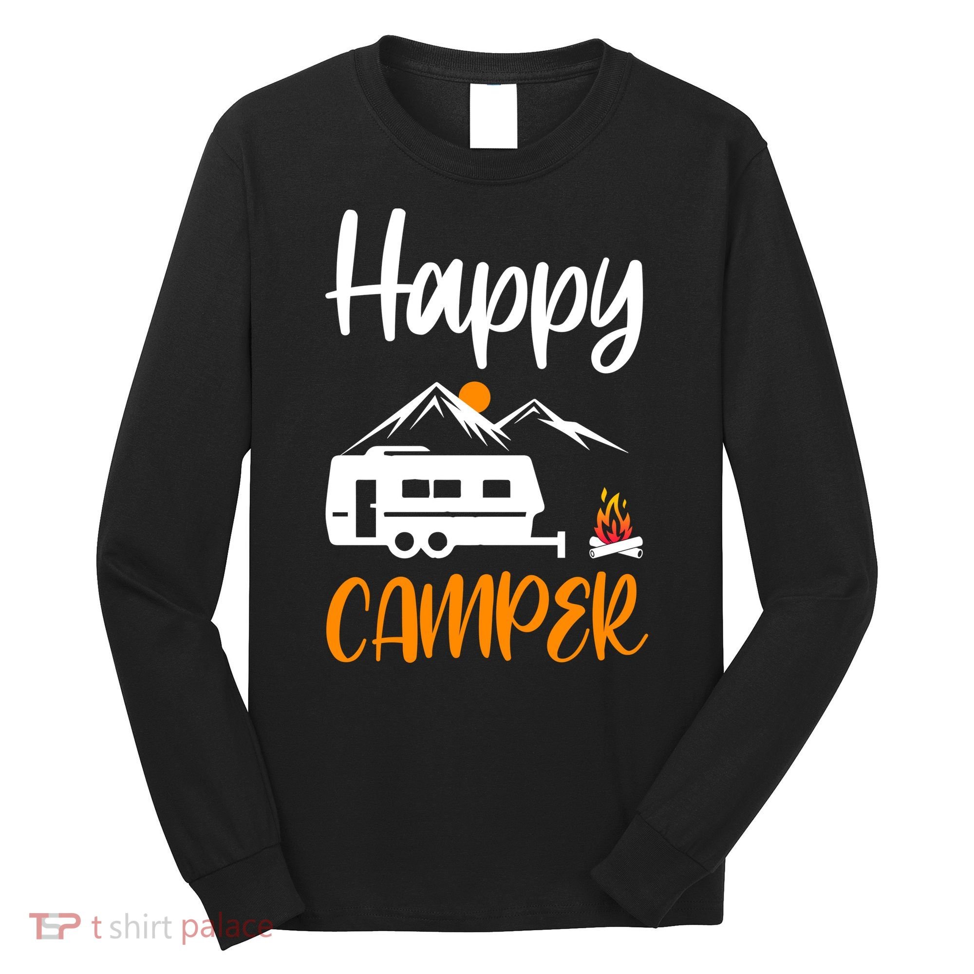 Happy Camper Long Sleeve Shirt