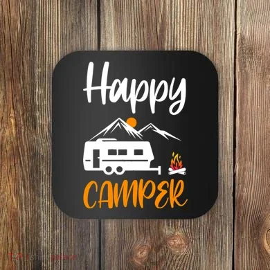 Happy Camper Coaster