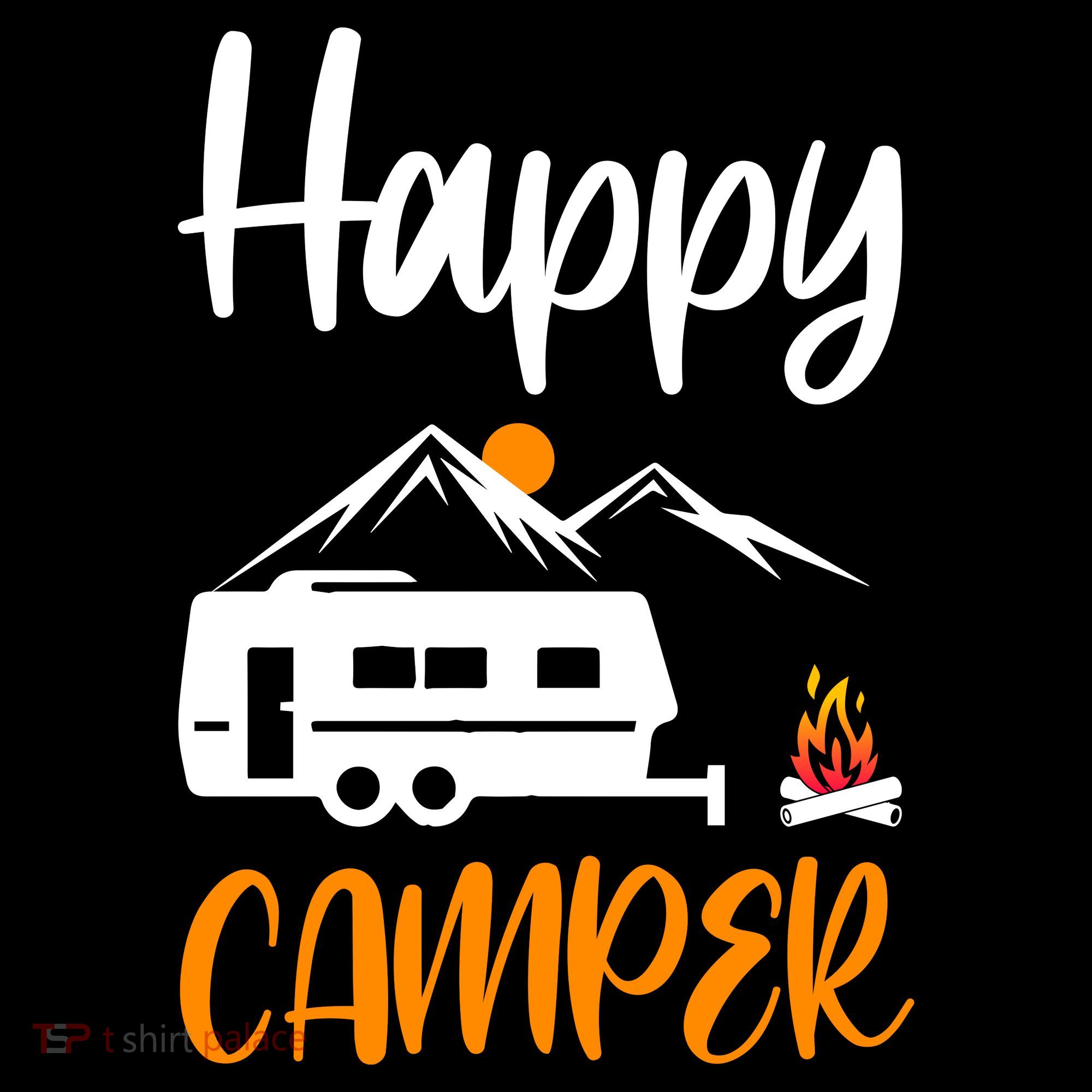 Happy Camper Coaster