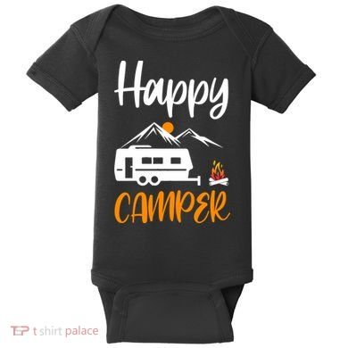 Happy Camper Baby Bodysuit