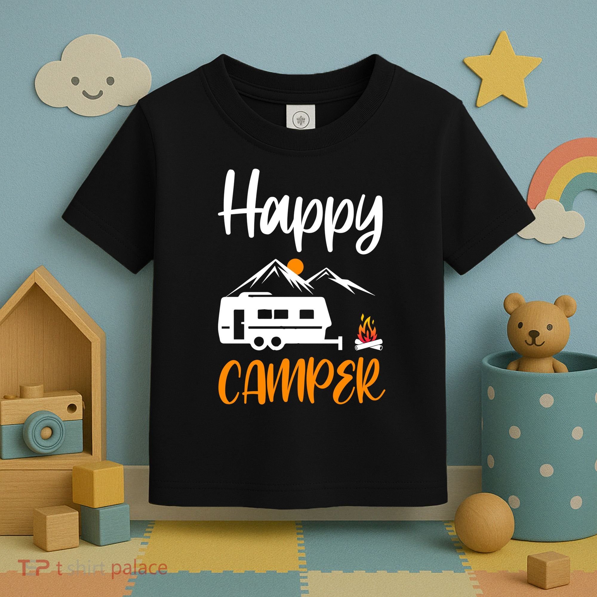 Happy Camper Toddler T-Shirt