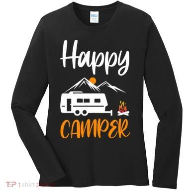 Happy Camper Women's Long Sleeve Shirt