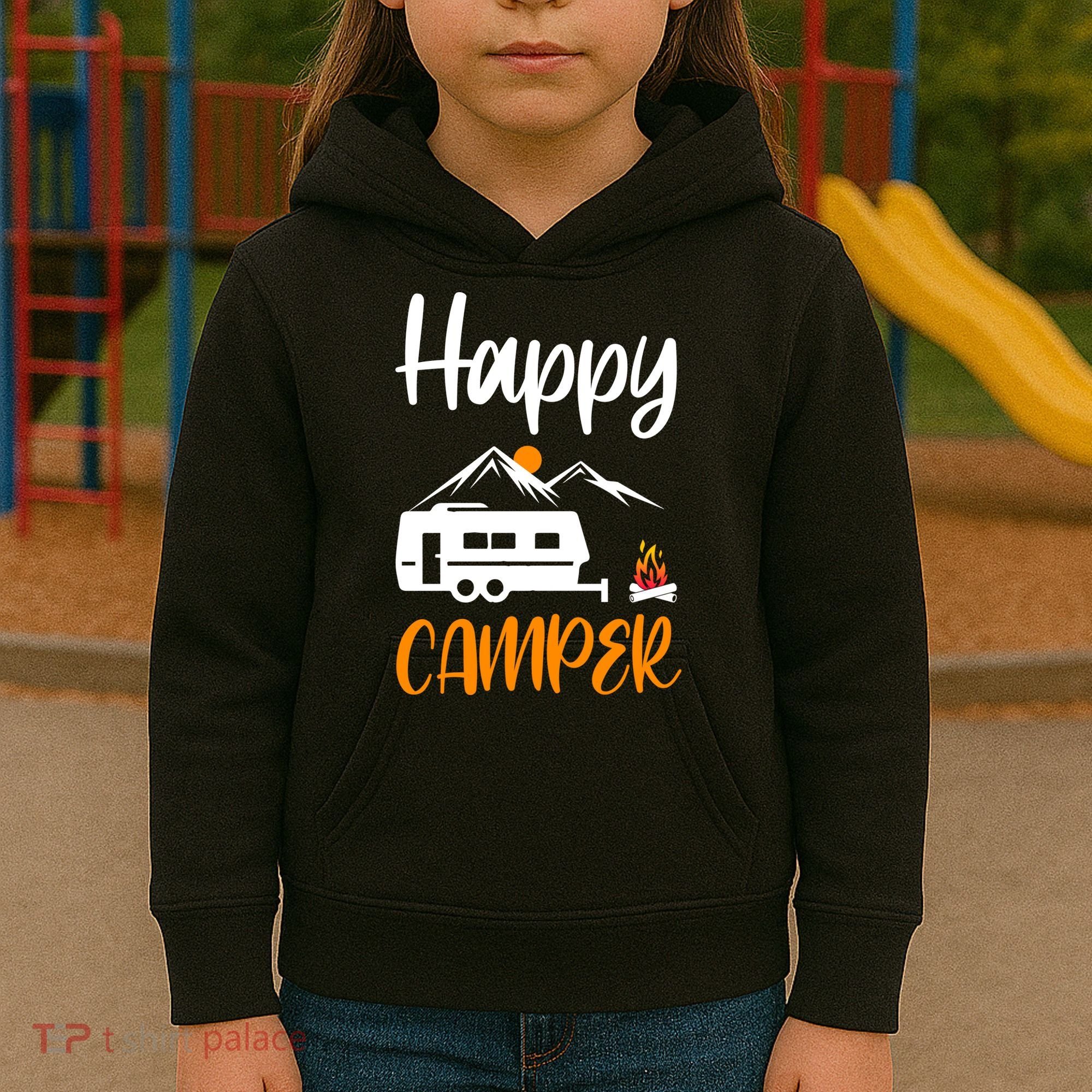 Happy Camper Kids Hoodie
