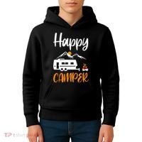 Happy Camper Kids Hoodie thumb 4