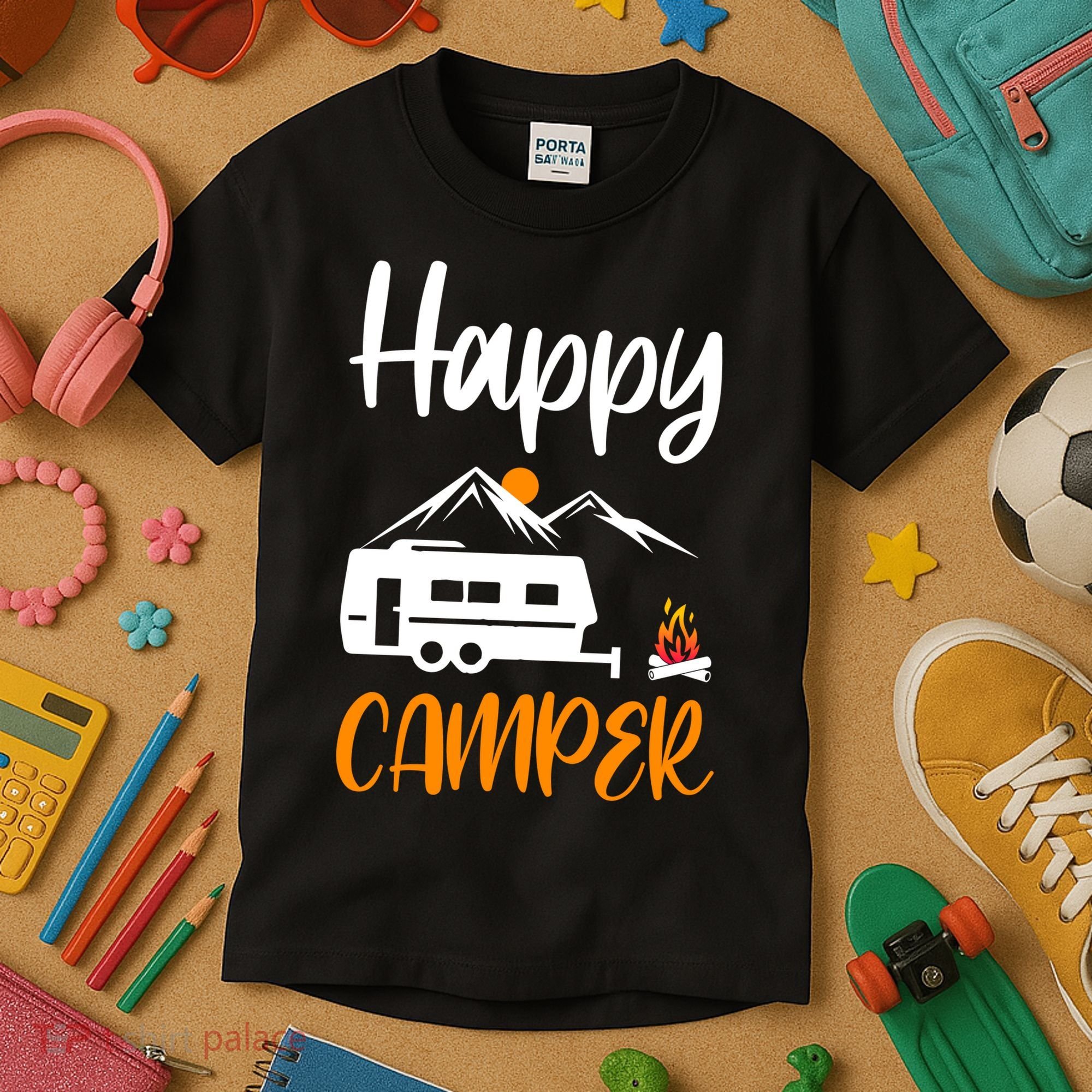 Happy Camper Kids T-Shirt