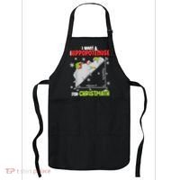 Hippopotamus Christmath Apron thumb 0