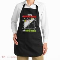 Hippopotamus Christmath Apron thumb 2