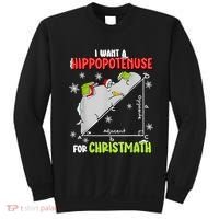 Hippopotamus Christmath Sweatshirt thumb 0