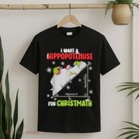 Hippopotamus Christmath T-Shirt thumb 2