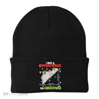 Hippopotamus Christmath Beanie