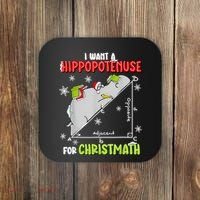 Hippopotamus Christmath Coaster thumb 0