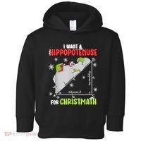 Hippopotamus Christmath Toddler Hoodie thumb 0