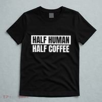 Half Coffee Half Human Espresso Barista Vintage T-Shirt thumb 5