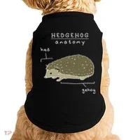 Hedgehog Cute Hedgehogs Doggie Tank thumb 0