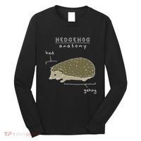 Hedgehog Cute Hedgehogs Long Sleeve Shirt thumb 0