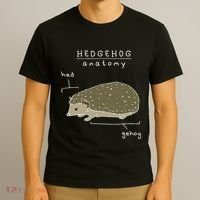 Hedgehog Cute Hedgehogs T-Shirt thumb 3